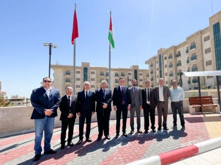 وفد من "تيكا" التركية يزور جامعة القدس استعدادًا لافتتاح سكن الطالبات الداخلي